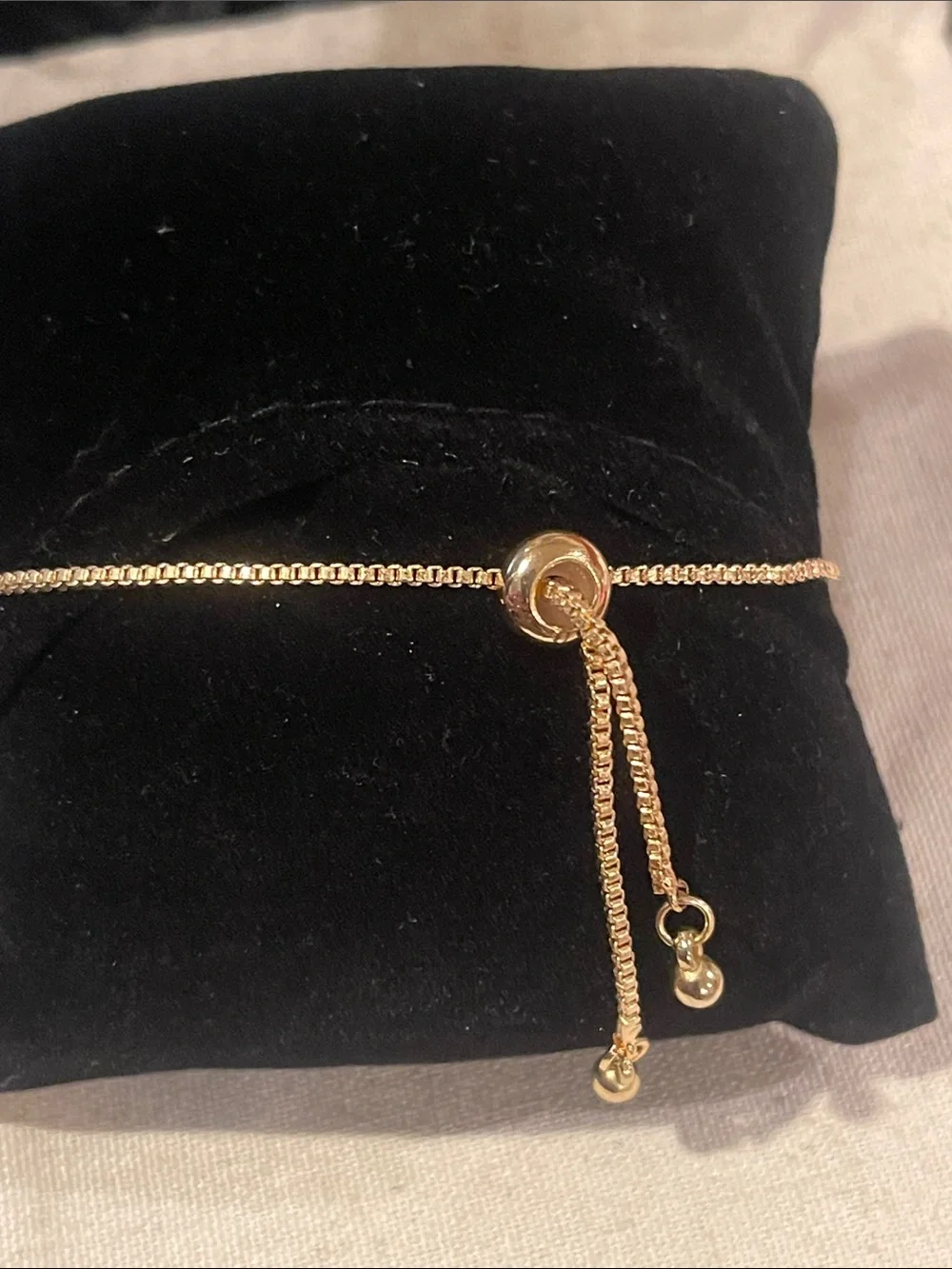 Swarovski Gold Floral Crystal with Stars Link Bracelet with adjustable closure